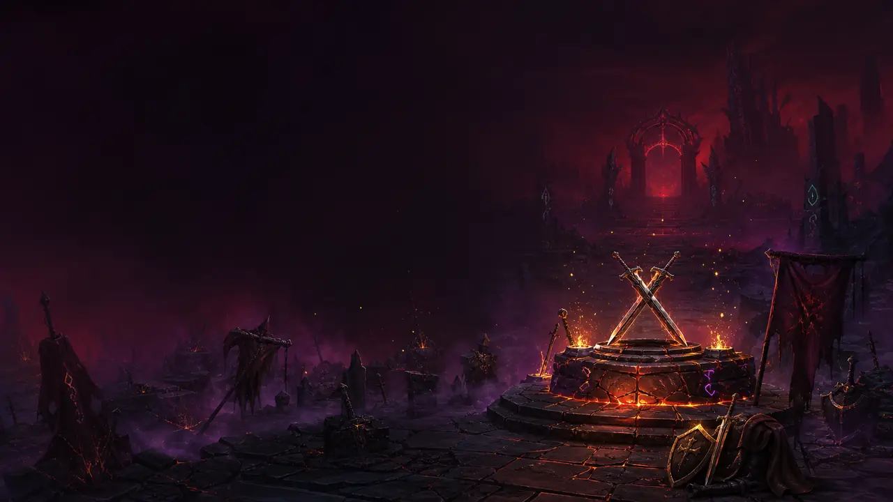 Corrupted Dungeon Footer